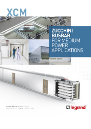 Catalogue XCM ZUCCHINI busbar