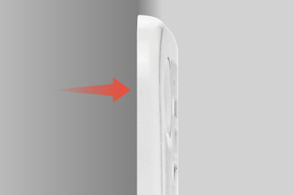 Always flush with the wall in all kinds of installations