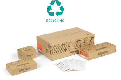PAPER AND CARDBOARD PACKAGING 100% RECYCLABLE