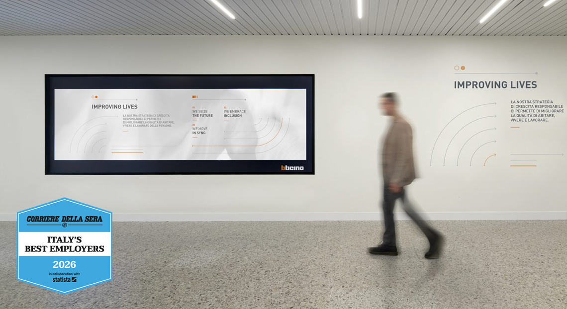 BTicino Italy named Best Employers 2026