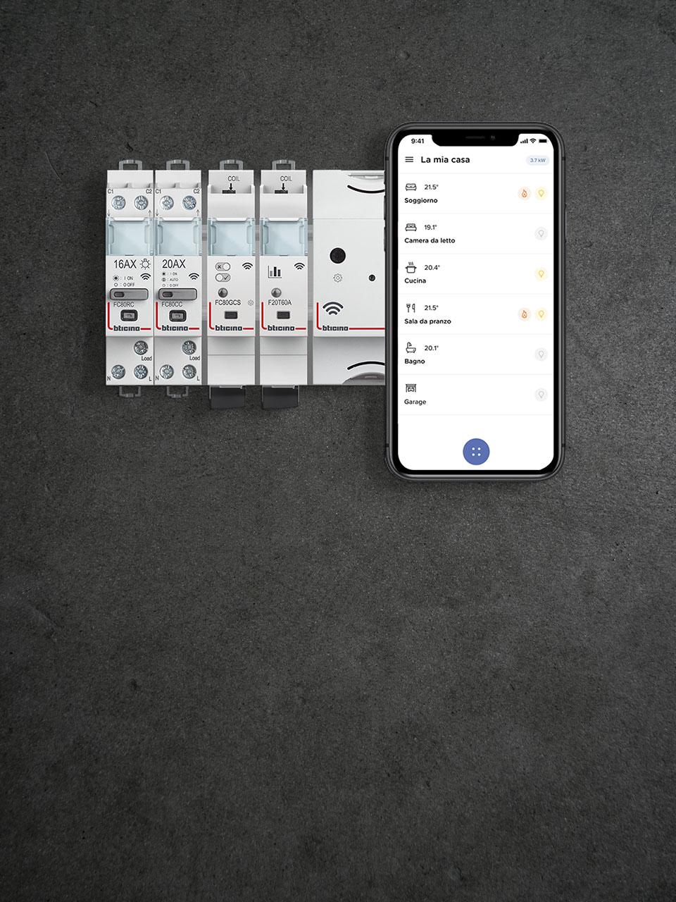 Smart Electrical Panel BTdin