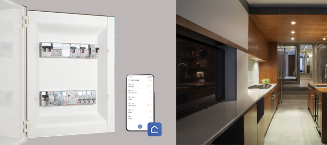 Smart electrical panel Btdin