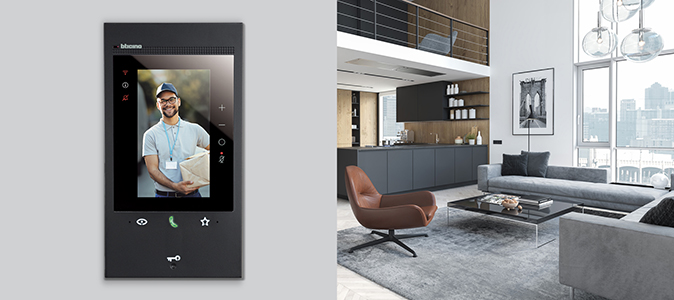 CLASSE 300EOS Smart connected video internal unit with Netatmo