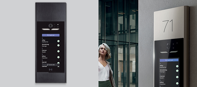 LINEA 5000 entrance panels