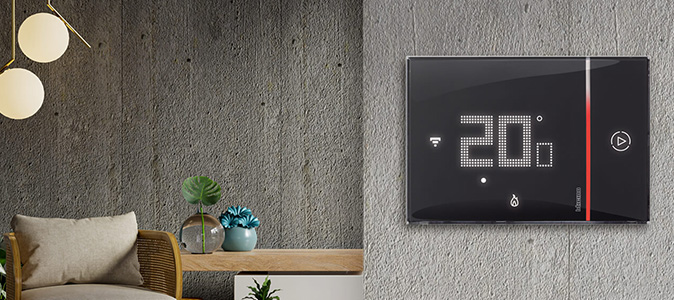 Smart connected thermostat