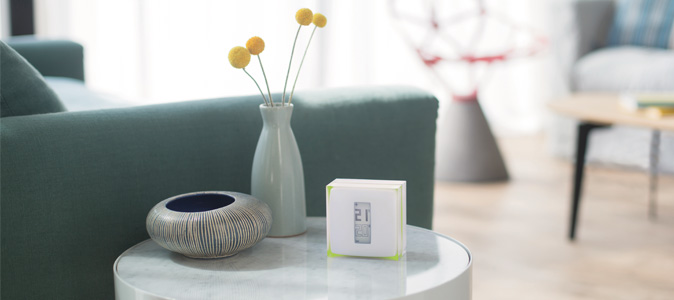Smart connected thermostat