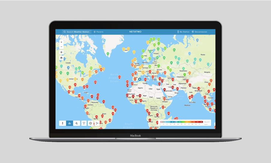 Netatmo  Weathermap