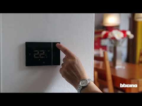 Preview image for the embedded video for gallery "Smarther with Netatmo - the connected thermostat of BTicino: Manual Use". Preview image for the embedded video for gallery "Smarther with Netatmo - the connected thermostat of BTicino: Manual Use".