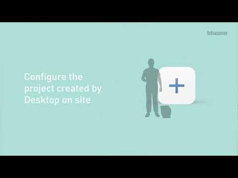 Preview image for the embedded video for gallery "BTicino Professional:creation and configuration of a MyHOME system with Home + Project desktop tool". Preview image for the embedded video for gallery "BTicino Professional:creation and configuration of a MyHOME system with Home + Project desktop tool".