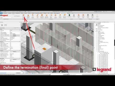 Preview image for the embedded video for gallery "Legrand Plug-in Revit release 1.3 (tutorial part 01)".