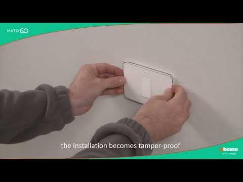 Preview image for the embedded video for gallery "BTicino: MatixGO - Anti-removal accessory".